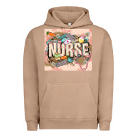 Pigment Burro Easter Nurse Urban Hoodie - LillyAllenDesigns