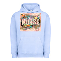 Pigment Grape Ice Easter Nurse Urban Hoodie - LillyAllenDesigns