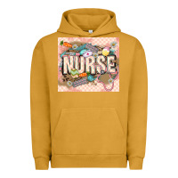 Pigment Peanut Butter Easter Nurse Urban Hoodie - LillyAllenDesigns
