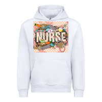 White Easter Nurse Urban Hoodie - LillyAllenDesigns