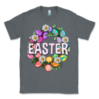 Easter With Eggs And Daisy Classic Tee | Teevron