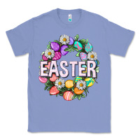 Colony Blue Easter with eggs and daisy Classic Tee - NancyCooperArtShop