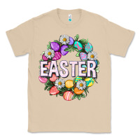Mushroom Easter with eggs and daisy Classic Tee - NancyCooperArtShop