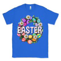 True Royal Easter with eggs and daisy Classic Tee - NancyCooperArtShop