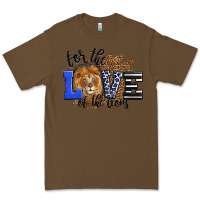 Cacao For The Love Of The Lions Premium Tee - LillyAllenDesigns