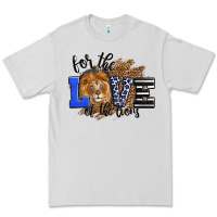 Dove Grey For The Love Of The Lions Premium Tee - LillyAllenDesigns
