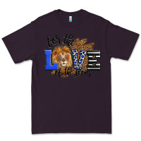Plum For The Love Of The Lions Premium Tee - LillyAllenDesigns