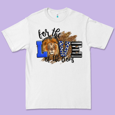 For The Love Of The Lions Premium Tee Designed By Lillyallendesigns