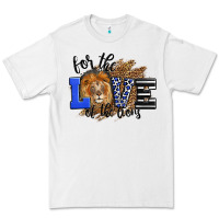 White For The Love Of The Lions Premium Tee - LillyAllenDesigns