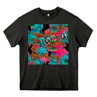 Asphalt western rodeo seamless Heavy Core Tee - Artiststas