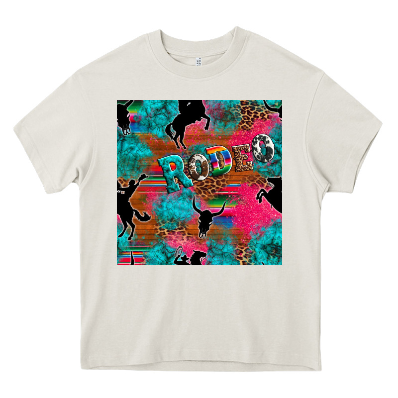 Western Rodeo Seamless Heavy Core Tee by Artiststas | Teevron