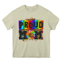 Mossy proud mom with sunflower Heavy Core Tee - AdoDesignShop