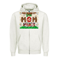Oatmeal Heather free mom hugs Zipper Hoodie - TumblerDesignByShophia