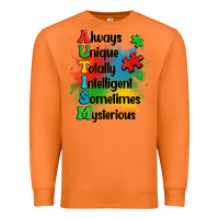 Carrot always unique autism Premium Sweatshirt - OliviaCreatesArt