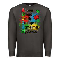 Smoke always unique autism Premium Sweatshirt - OliviaCreatesArt