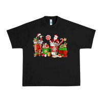 Black Santa coffee cups Urban Heavy Tee - NancyCooperArtShop