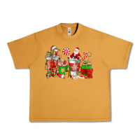 Peanut Butter Santa coffee cups Urban Heavy Tee - NancyCooperArtShop