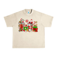 Sandshell Santa coffee cups Urban Heavy Tee - NancyCooperArtShop