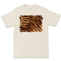 Bone handdrawn tiger pattern background Premium Tee - BarkalooDesign