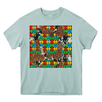 Arona western autism seamless pattern Heavy Core Tee - Artiststas