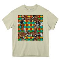 Mossy western autism seamless pattern Heavy Core Tee - Artiststas