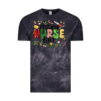 Cloud Black resting nurse face Vintage Tee - MaliasSmallBusiness