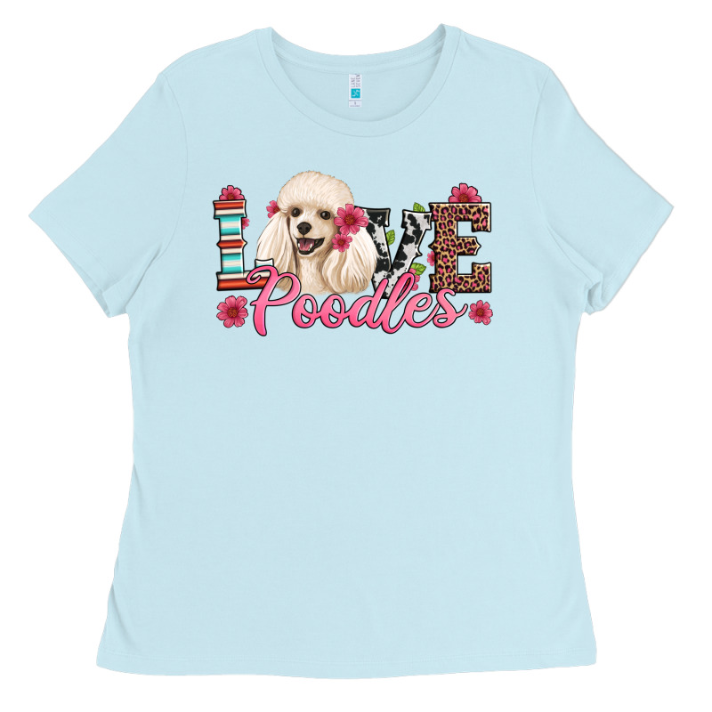 Love Poodles Ladies Tee by Artiststas | Teevron