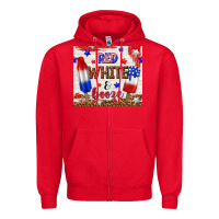Red red white and booze Zipper Hoodie - TumblerDesignByShophia