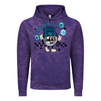 Cloud Purple happy new year disco ball Vintage Hoodie - MaliasSmallBusiness