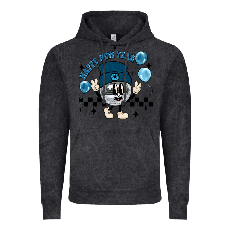 Happy New Year Disco Ball Vintage Hoodie by MaliasSmallBusiness | Teevron
