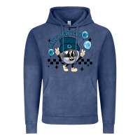 Vintage Denim happy new year disco ball Vintage Hoodie - MaliasSmallBusiness