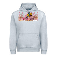 Heather Grey I Dig You Valentine 16oz Urban Hoodie - CowhideDigitalArt