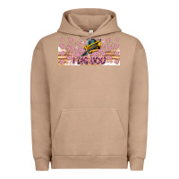 Pigment Burro I Dig You Valentine 16oz Urban Hoodie - CowhideDigitalArt