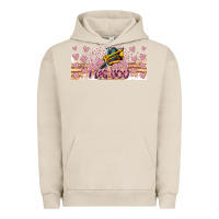 Pigment French Oak I Dig You Valentine 16oz Urban Hoodie - CowhideDigitalArt