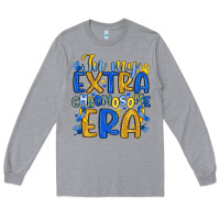 Heather Grey in my extra chromosome era Long Sleeve Tee - Artiststas