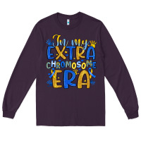 Plum in my extra chromosome era Long Sleeve Tee - Artiststas