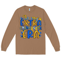 Toasted Coconut in my extra chromosome era Long Sleeve Tee - Artiststas