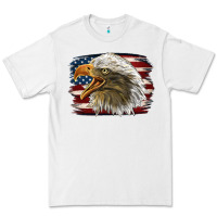 White American Flag Eagle Premium Tee - LillyAllenDesigns