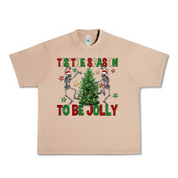 Burro Tis' the season to be Jolly Urban Heavy Tee - NancyCooperArtShop