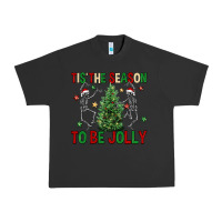 Pigment Black Tis' the season to be Jolly Urban Heavy Tee - NancyCooperArtShop