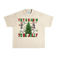 Sandshell Tis' the season to be Jolly Urban Heavy Tee - NancyCooperArtShop