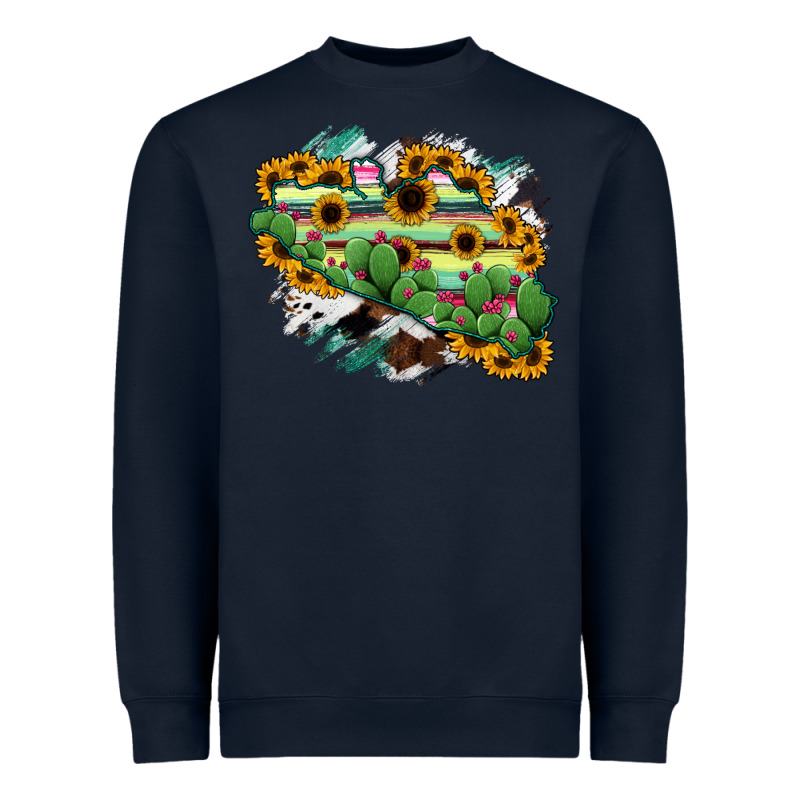 Guerrero Map Heavyweight Sweatshirt by RanaPortraitStore | Teevron