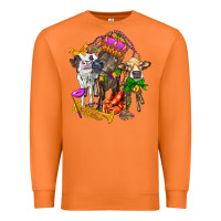 Carrot little cows and mardi gras party olivia Premium Sweatshirt - OliviaCreatesArt