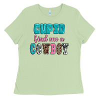 Matcha cupid find me a cowboy Ladies Tee - AdoDesignShop