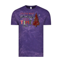 Cloud Purple its the most wonderful time of the year Vintage Tee - MaliasSmallBusiness