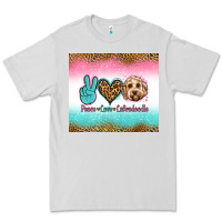 Dove Grey peace love labradoodle Premium Tee - Jasminsmagicworld