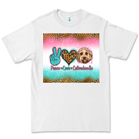 White peace love labradoodle Premium Tee - Jasminsmagicworld