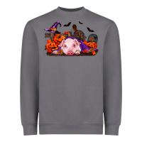 Storm Halloween Baby Pig Heavyweight Sweatshirt - RanaPortraitStore