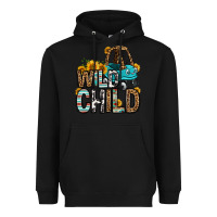 Black wild child kids car Heavyweight Hoodie - OliviaCreatesArt