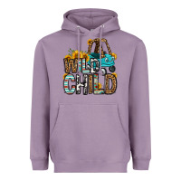 Lavender wild child kids car Heavyweight Hoodie - OliviaCreatesArt